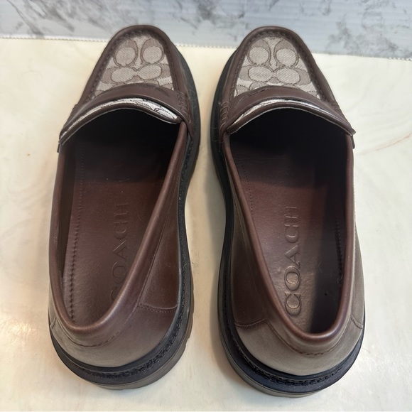 Men’s Coach signature coin loafer - Picture 6 of 8